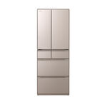 HITACHI 614L Inverter 6-Door Glass Refrigerator RHW620RJ, , large