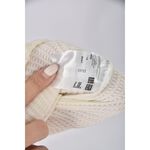 (S) uniqlo質感棉質格紋杏色短袖上衣二手衣, , large