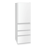 MITSUBISHI 395L Grade 1 Energy Efficient Inverter Right-Side Four-Door Refrigerator MR-N40ET-W-C, , large