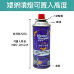 Portable Gas Blowtorch - Non-Electronic Ignition Model (Gas Canister Not Included), , large