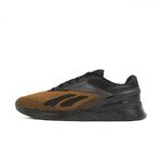 Reebok Nano X3 男 訓練鞋 運動 健身 重訓 多功能 透氣 穩定 舒適 黑 黃 [100033788], , large