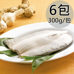 【天和鮮物】嚴選鹹水虱目魚肚6包(300g/包)(免運費), , large