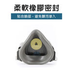 工地防塵面具 3200防塵口罩 3701濾棉 打磨拋光 噴漆粉塵 非3M款, , large