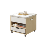 【唯熙傢俱】雷莎原木雙色小茶几, , large