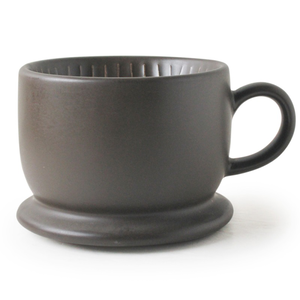 [豐名日本餐具] 咖啡過濾杯 棕釉 / C00CS7-2