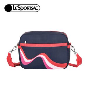|快速出貨|Lesportsac Deluxe Crossbody 拉鍊斜背包/ 復古波浪