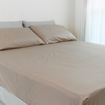 100% cotton mattress cover and pillowcase set, , large