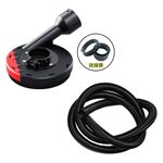 Angle grinder dust cover + 2-meter hose (for 4-5 inch angle grinders/suitable for 100-125mm angle grinders), , large