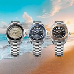 SEIKO 精工 Prospex 正午藍 三日鍊 海岸線波紋機械錶 多邊形300米潛水錶 SPB483J1, , large