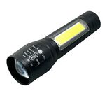 實用牌 PR-A14W10 USB充電LED鋁合金手電筒 調焦式體積輕巧 便攜照明 附充電線, , large