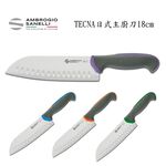 【SANELLI 義大利製 TECNA 日式主廚刀 18cm】止滑柄 廚房刀 調理刀 三德刀 主廚刀 日式主廚刀, , large