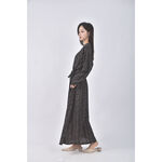 (M) be fore質感圓領黑色綁帶洋裝二手衣, , large