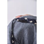 (S) net無袖點點藍色洋裝二手衣, , large