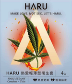【HARU含春】熱愛輕薄型保險套 4入X2盒衛生套, , large
