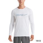 NIKE BLOCK SWOOSH 成人男性長袖防曬衣 抗UV NESSC673 22FW 【樂買網】, , large