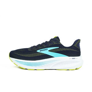 Brooks Ghost 17 男 慢跑鞋 寬楦 魔鬼系列 避震緩衝象限 彈力 緩震 深藍 [1104422E414]