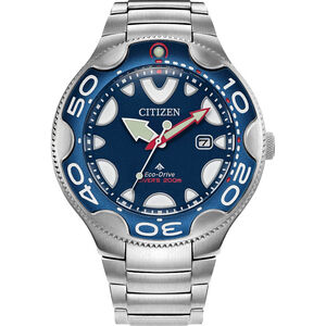 CITIZEN 星辰 PROMASTER 虎鯨 光動能200米潛水錶-46mm BN0231-52L