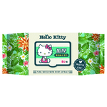 [寶富華]Hello Kitty 加厚 薄荷 柔濕巾80抽(3D壓花無紡布、不易掉屑)(添加薄荷萃取), , large
