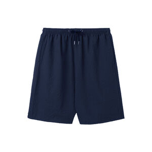 COAST AIR立體織紋素色款短褲-丈青M~3L