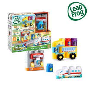 官方直營【LeapFrog】小小建築師-鐵道快車公路組
