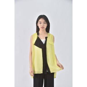 (S) mia mia質感兩件式黃色上衣二手衣