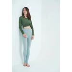 YOGA FLOW Ula Tshirt - 長袖圓領罩衫 - 迷彩綠 Moss Green, , large