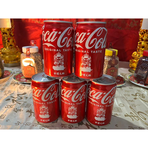 【老食說】拜拜祝壽  客製雷雕祝壽可樂_24罐/箱