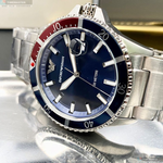 [星晴錶業]ARMANI手錶,42mm,AR00020寶藍色錶面寶藍錶殼銀色精鋼錶帶款, , large