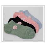 【D&G】直條暗紋女踝襪<黑>D383 襪子 短襪, , large