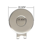 PINMEI Golf Ball Marker Magnetic Hat Clips – Set of 2, , large