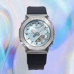 CASIO 卡西歐 G-SHOCK 粉彩金屬八角手錶 女錶 GM-S2110-2A, , large