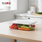 SHCJ 食材分裝疊加保鮮盒【二款可選】 冷凍冷藏 薄型保鮮盒 扁型保鮮盒 凍肉盒 冷凍保鮮盒 肉類冷凍保鮮 冰箱收納, , large