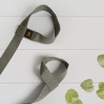 USHaS 丨grey Yoga Storage Rope(135x3.8x0.2cm), , large