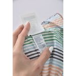 (XL) tommy hilfiger質感棉質條紋綠色短袖上衣二手衣, , large