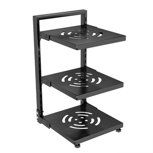 Three-layer countertop multi-layer pot rack corner storage rack,  Three-layer countertop multi-layer pot rack corner storage rack