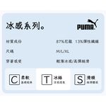 PUMA 涼感內褲 1件組 彪馬 跳豹 男內褲 冰絲內褲 平口內褲 涼感 彈力 貼身 絲滑 冰涼 透氣 抗菌 無痕 灰, , large
