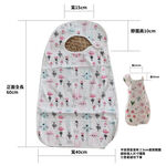 [Kaimei Cotton Industry] Women's 2-pack Top-grade adult pure cotton gauze waterproof bib Intimate design Exquisite quality Delicate printing, , large