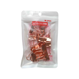 Rose Gold Binder Clips &ndash; #5