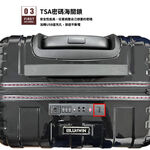 ~雪黛屋~LUDWIN 20吋行李箱USB充孔海密鎖360度煞車旋轉ABS+PC耐刮承重S2531, , large