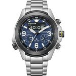 CITIZEN 星辰 Promaster 限量光動能液晶顯示手錶 JV1006-51L, , large