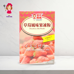YUFANF MOM strawberry pudding powder