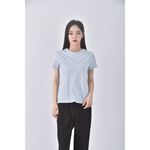 (S) pazzo棉質純棉藍色短袖上衣二手衣, , large