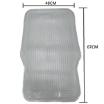 【Universal, Cuttable】Transparent 3-Piece Car Floor Mat (Car Floor Mat), , large