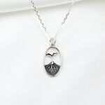 【Angel & Me】Seed and Sprout s925 sterling silver necklace Birthday gift, , large