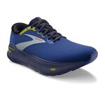 Brooks Ghost Max 男 慢跑鞋 運動 路跑 避震緩衝象限 魔鬼極致 藍黃 [1104061D470], , large