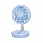 SANLUX Taiwan Sanyo 7-inch DC USB Rechargeable Folding Fan SBF-S07DB, , large