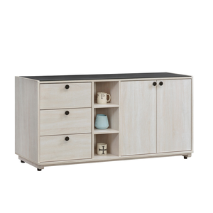 【唯熙傢俱】伊格鋼刷白5尺餐櫃