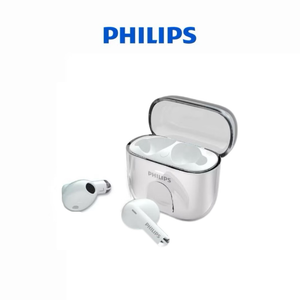 【Leo手機周邊專賣店】 PHILIPS飛利浦 通話降噪長續航真無線藍牙耳機 / TAT1158 / 白色