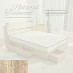 台灣製【藤原傢俬】第二代新6抽床底木芯板(不含床墊/床頭), , large