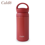 [ Caldo卡朵 ] 無印質樸隨身不鏽鋼保溫瓶 350ml  -  朱唇紅, , large